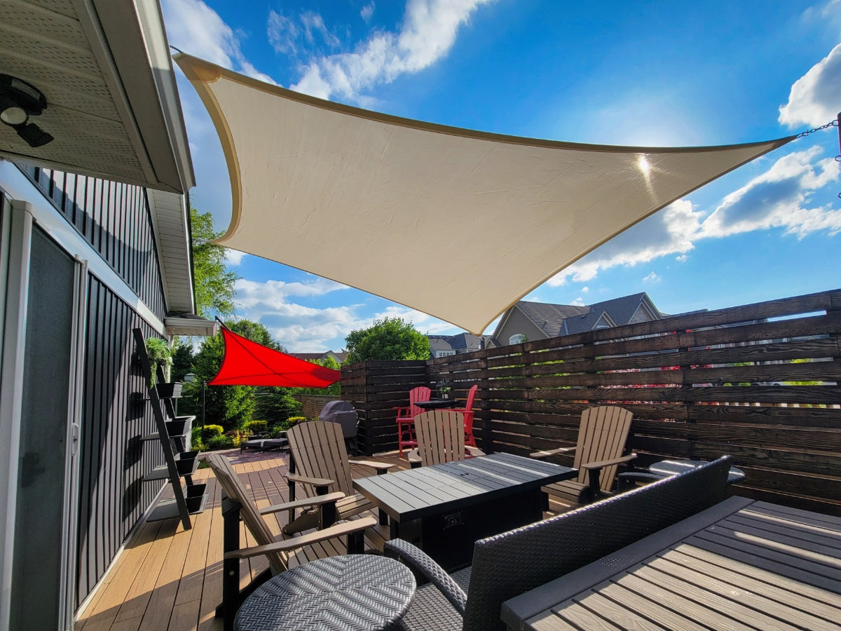 Voiles de taille standard selon leur forme