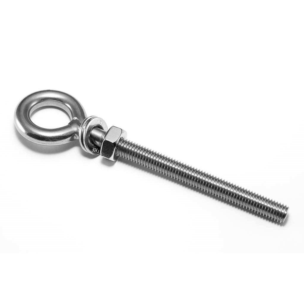 Eyebolt Double Nut / Washer SS 316-12x100mm