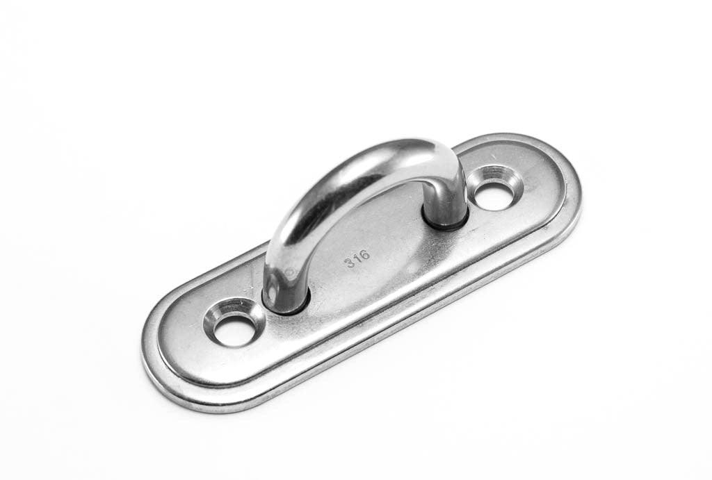 Plaque à œil oblongue SS 316-10 mm 